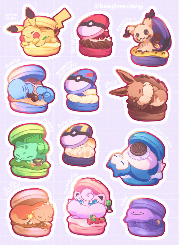 PKMN Macarons