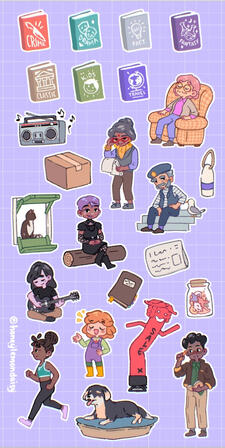Bookshop Fanart