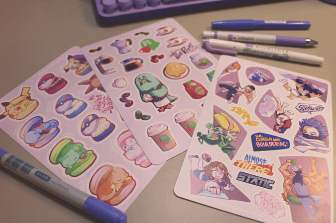 Large Sticker Sheets