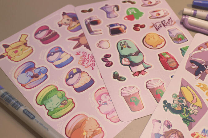 Large Sticker Sheets